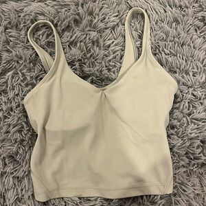 Green lululemon align tank